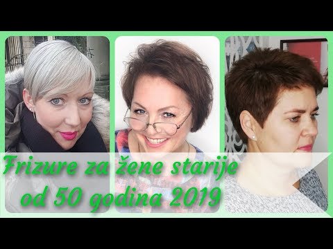 Video: 50 Frizura Slavnih Za žene Starije Od 50 Godina