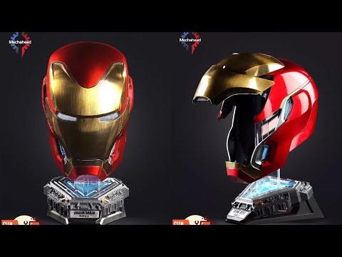 New Mechahead 1/1 Iron Man MK50 Deformable Wearable Helmet w