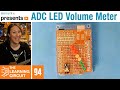 ADC LED Volume Meter with Arduino Uno - The Learning Circuit