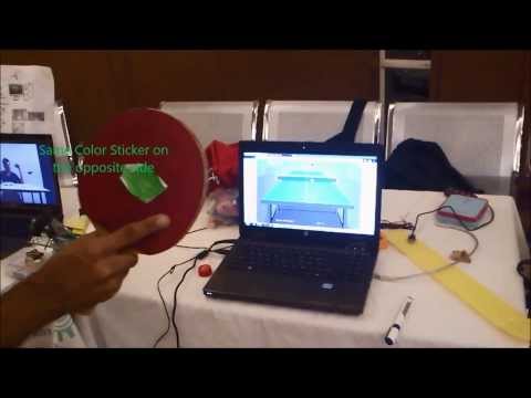 Swing the Bat (Virtual Table Tennis game based on Image Processing) Play with real TT bat