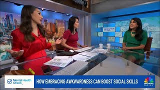 Morgan Radford in a red silk blouse ft. Vicky Nguyen and Henna Pryor (5-30-2025)