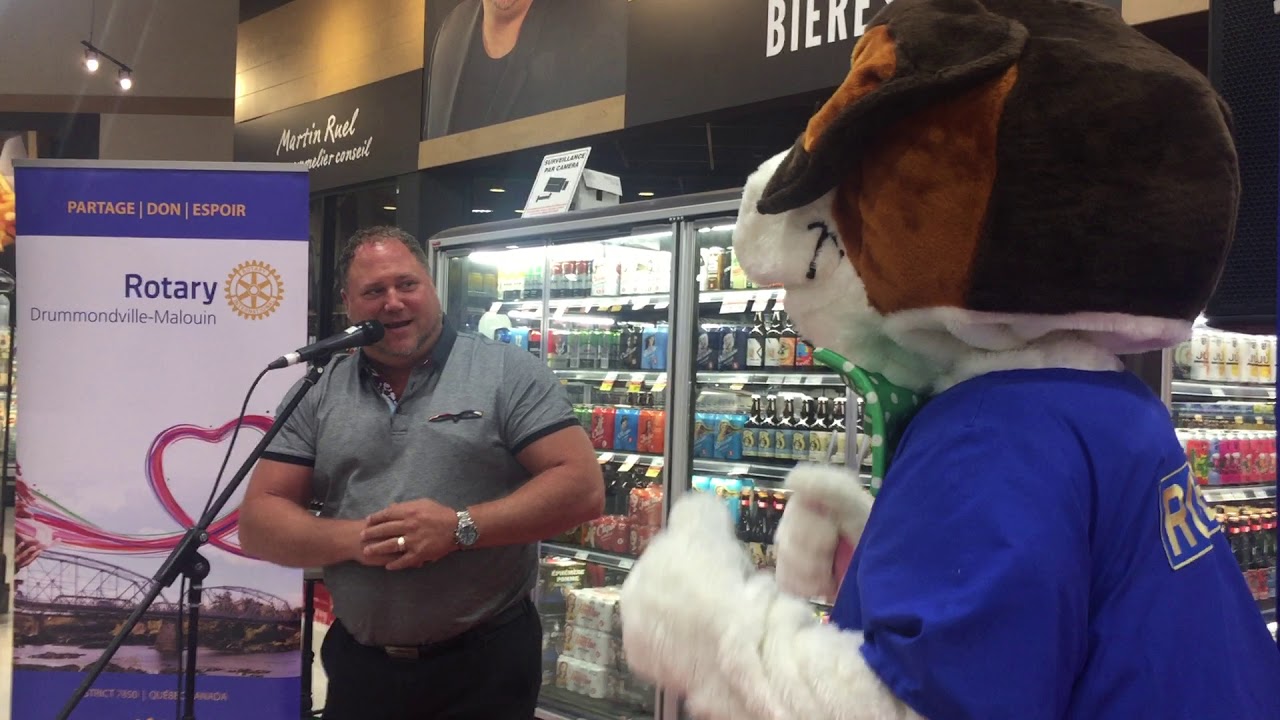 Conférence de presse Bière et fines bouches Rotary Drummondville