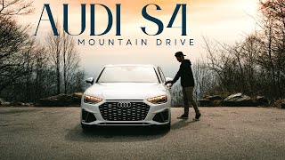 Epic Drive through a Mountain Pass - 2022 AUDI S4 Review