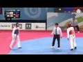 Asian Cadet Taekwondo Championships. Final male -57