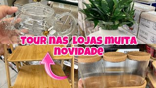 TOUR LOJA MUITA NOVIDADE e PROMOÇÃO❤️dona de casa pira muita coisa linda❤️comprinha casa DECORAÇA