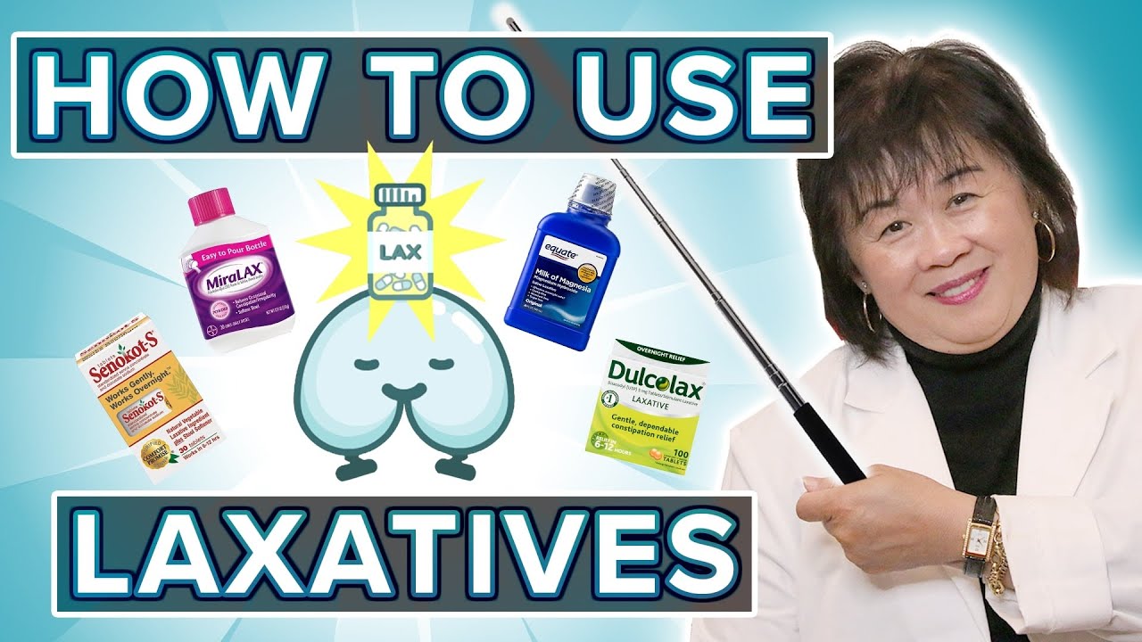 How To Use Laxatives Safely YouTube