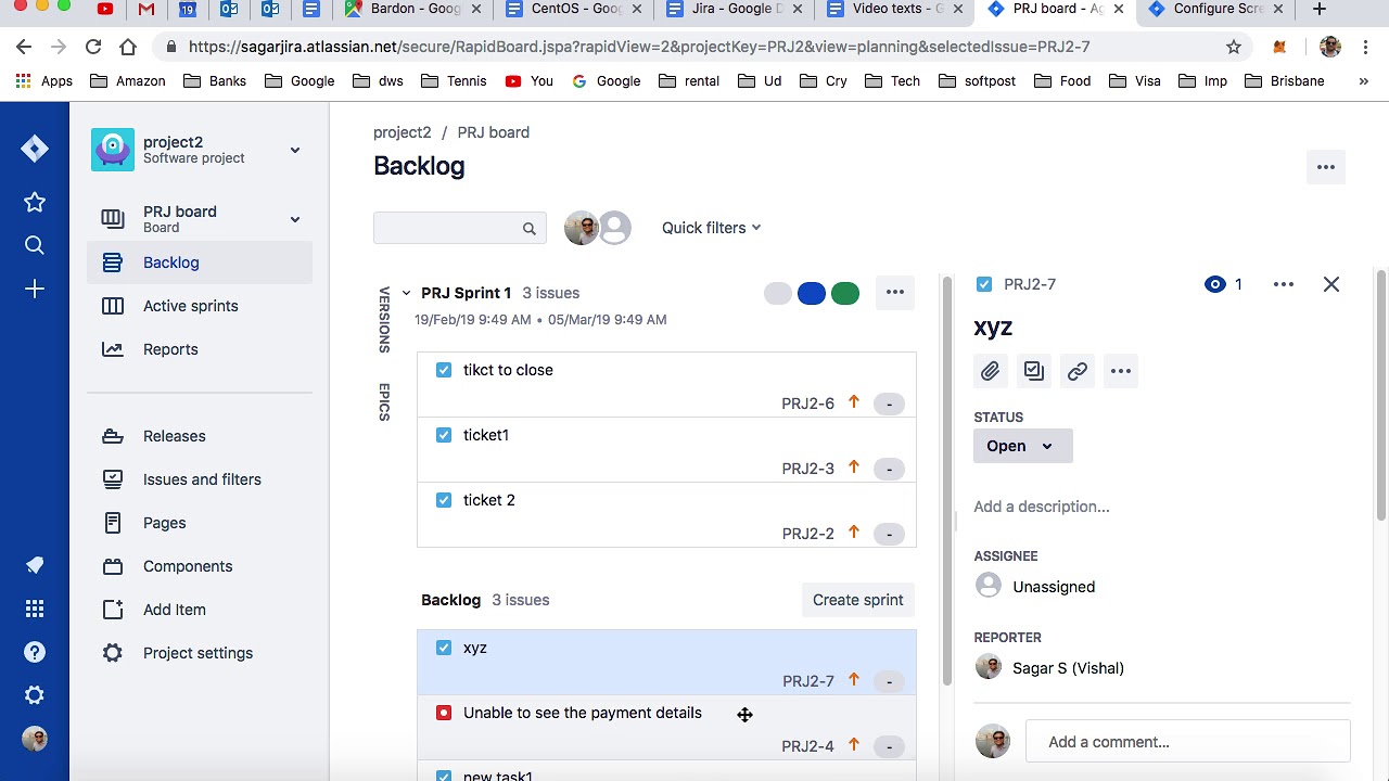 New Issue Not Showing In Project Backlog In Jira