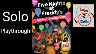 Solo Playthrough of Five Nights at Freddy's: Survive Till 6AM Game