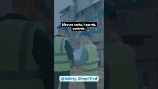 Morning huddles save lives! #PreTask #constructionsafety #oshacompliance #riskmanagement