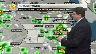 Scattered storms return Thursday afternoon
