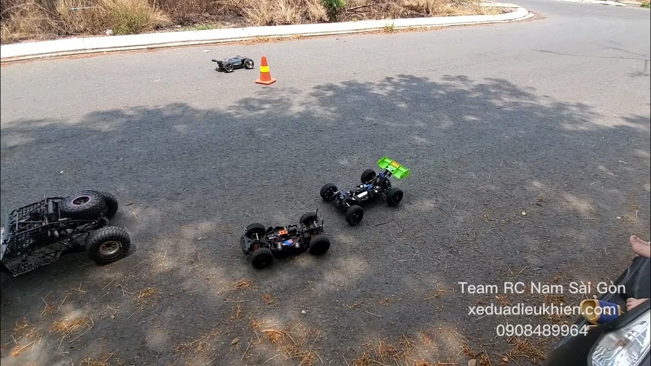RC funtime offroad & onroad bashing. RC Car racing. Buggy vs Monster