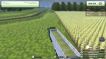 Lets Play Farming Simulator 2013 Episode 1 - Map introduction, GPS mod