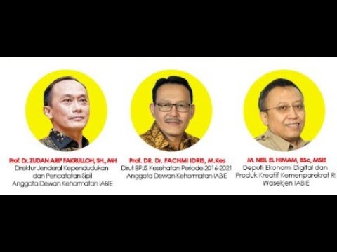 Prof Zudan Arif Dirjen Dukcapil I Prof Fachmi Idris Dirut BPJSK I M Neil El Himam Deputi MenParekraf