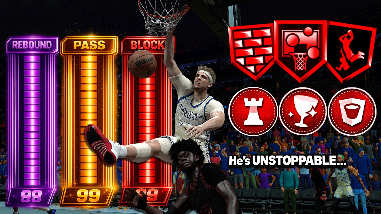 Финальная сборка центрового в NBA 2K26 (без слабых мест)