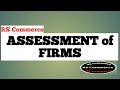 Assessment of firmsrs commerce