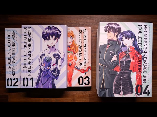 Neon Genesis Evangelion Manga - Japanese Collector's Edition