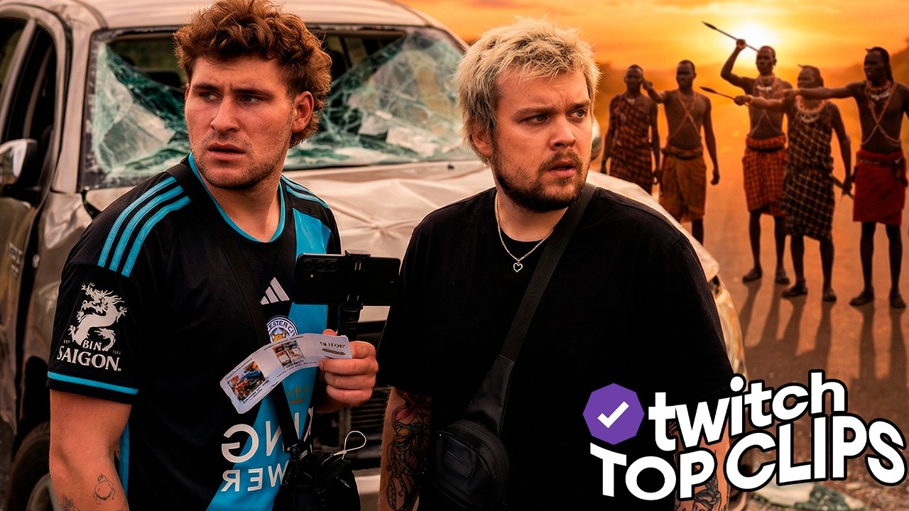 Топ клипы с Twitch | НАПАЛИ В АФРИКЕ