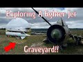 Exploring A Fighter Jet Graveyard In The UK!!