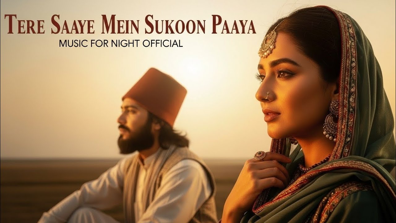 Tere Saaye Mein Sukoon Paaya | Emotional Sufi Song | Night Sufi Music | Music For Night Official
