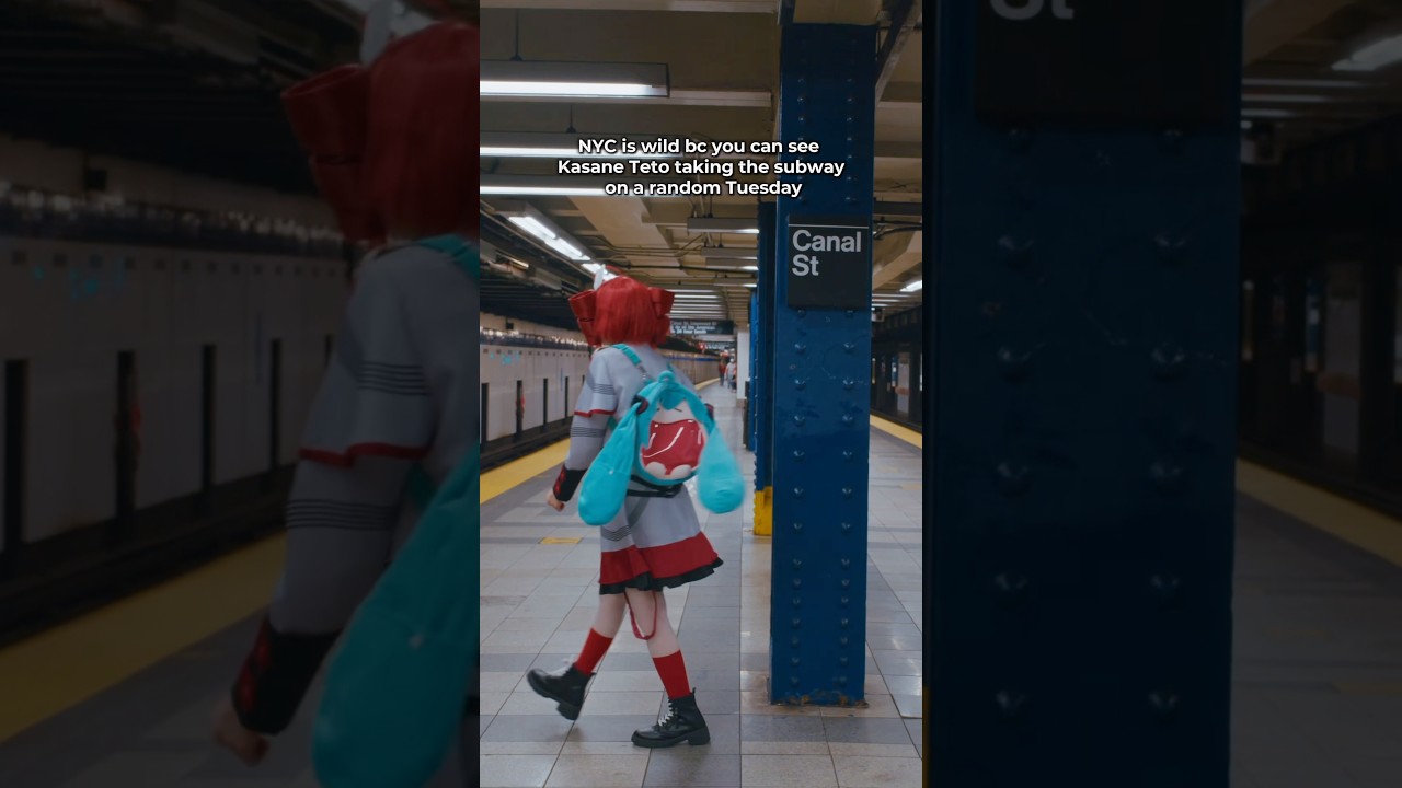 Average day in NYC 😝#kasaneteto #kasanetetocosplay #utauloid #vocaloid #hatsunemiku #miku #fortnite