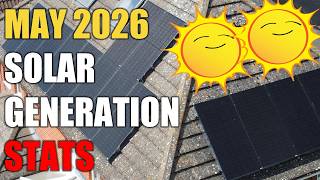 Solar Generation Stats - Best May Ever!
