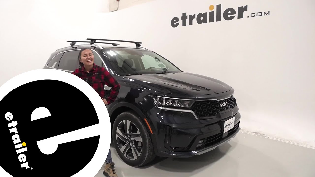 etrailer | 2023 Kia Sorento Yakima RidgeLine Roof Rack for Flush Rails