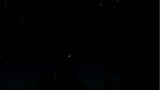 Night sky over Alaska