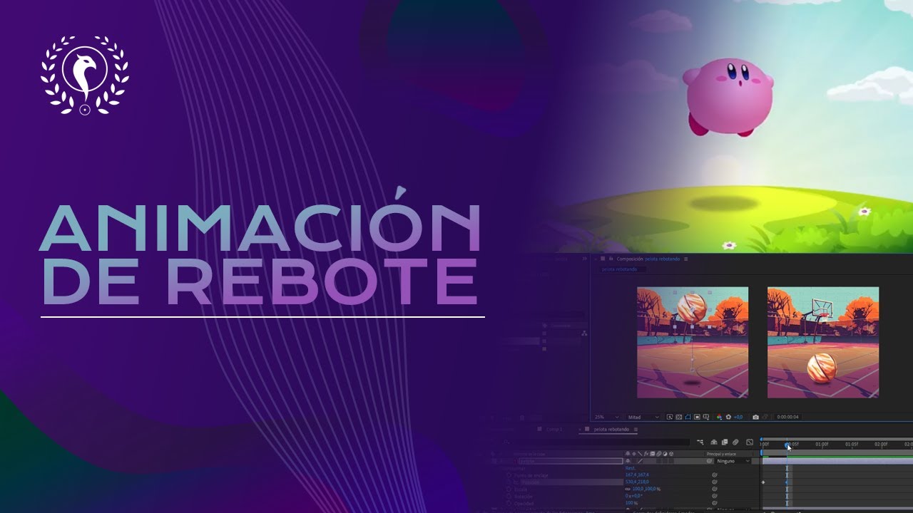 Animar una pelota rebotando en After Effects - YouTube
