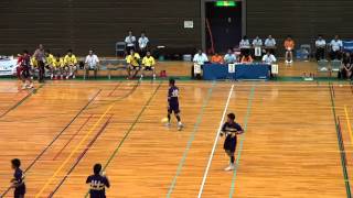 20150806 インターハイ準決勝 藤代紫水vs北陸 前半