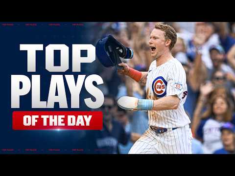 Top 5 MLB Plays RANKED from 8/6/26! (Cubs CLUTCH comeback to walk-off and MORE!)