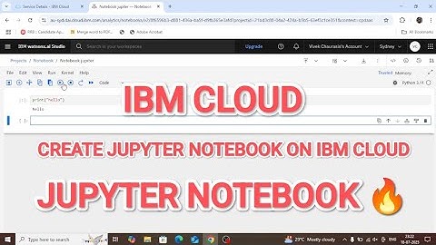 How to Create a Jupyter Notebook on IBM Cloud (Step-by-Step Tutorial !) #JupyterNotebook #Python