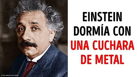 ¿Cuántas horas al año dormía Einstein?