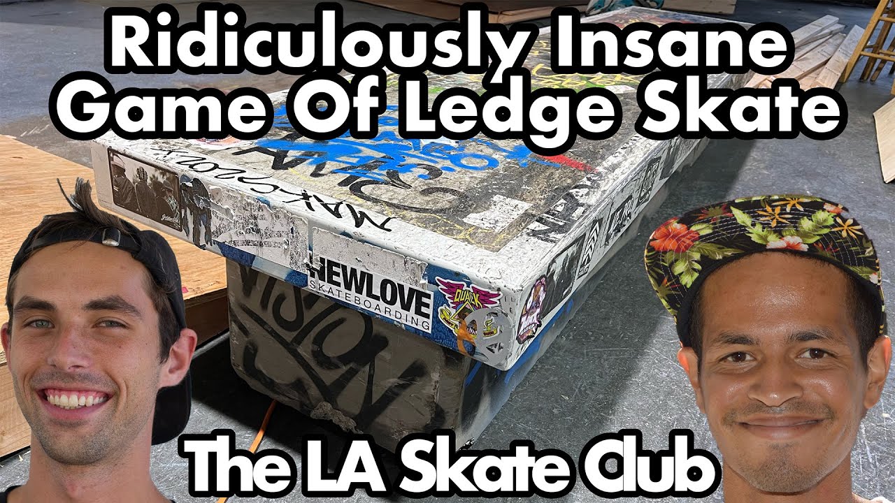 Ridiculously Insane Game Of Ledge Skate!!