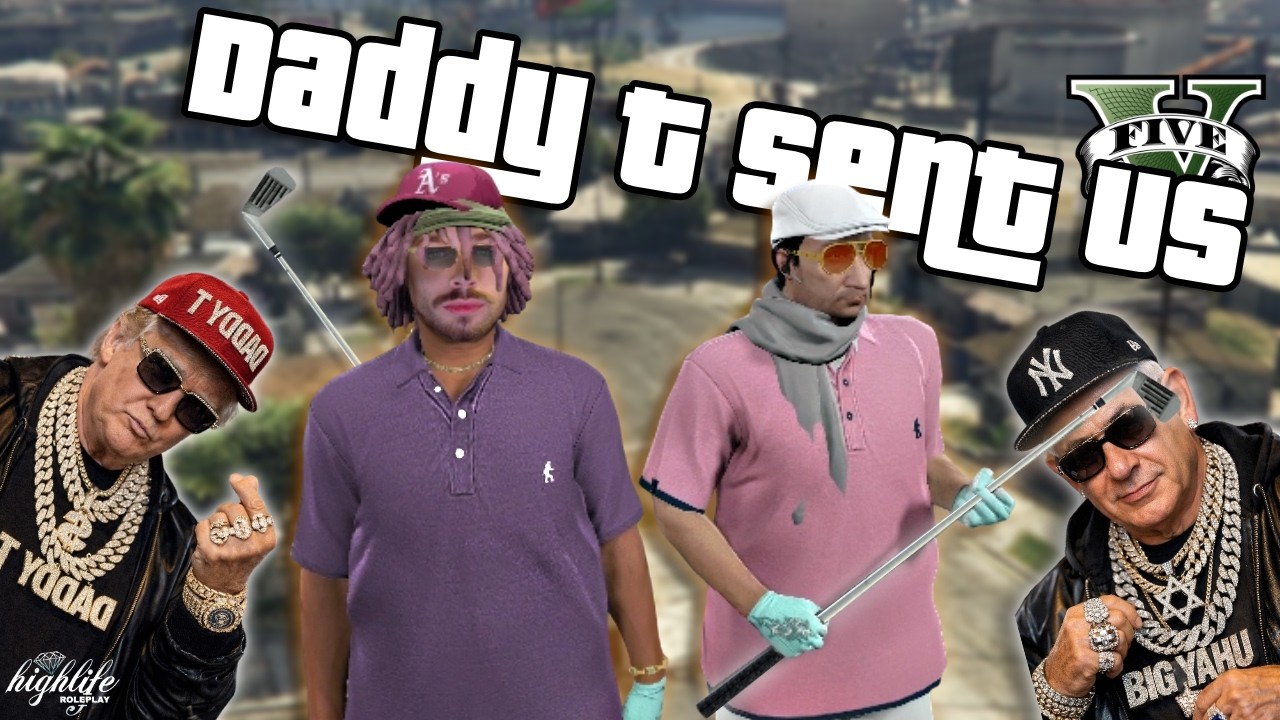 Big Yahu & Daddy T Saved Us from Cops in GTA 5 RP [ Highlife RP ]