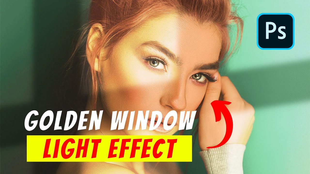 Golden Window Light Effect in Photoshop - YouTube