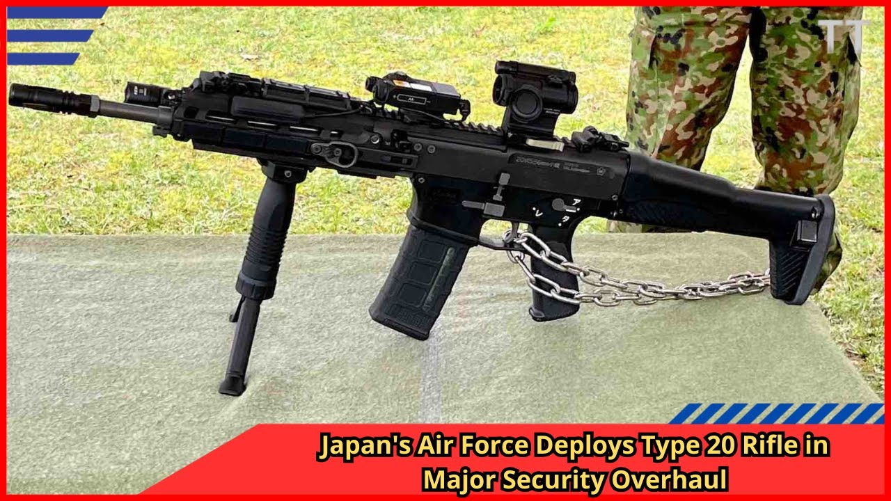 Japan's Air Force Deploys Type 20 Rifle in Major Security Overhaul