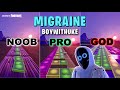 BoyWithUke - Migraine - Noob vs Pro vs God (Fortnite Music Blocks)
