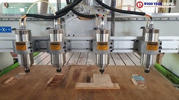 MÁY ĐIÊU KHẮC CNC 4 ĐẦU SFDWT 1325 - MÁY ĐIÊU KHẮC TỰ ĐỘNG - MÁY ĐIÊU KHẮC 4 ĐẦU TỰ ĐỘNG