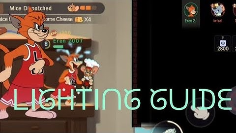 Lightning Guide.How to use Lightning Tom and Jerry: Chase