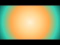 Teal &amp; Amber Split Glow | Stylized Accent Gradient Background for 30 Minutes