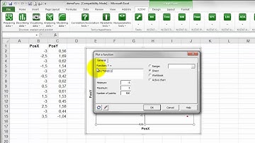 How to add a curve on an Excel chart with XLSTAT?