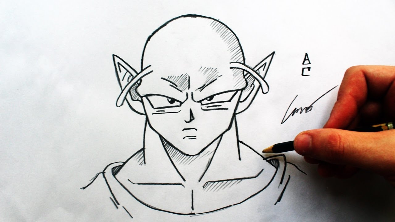 Como Desenhar o Piccolo [Dragon Ball Z] - (How to Draw Piccolo) - SLAY  DESENHOS #269 