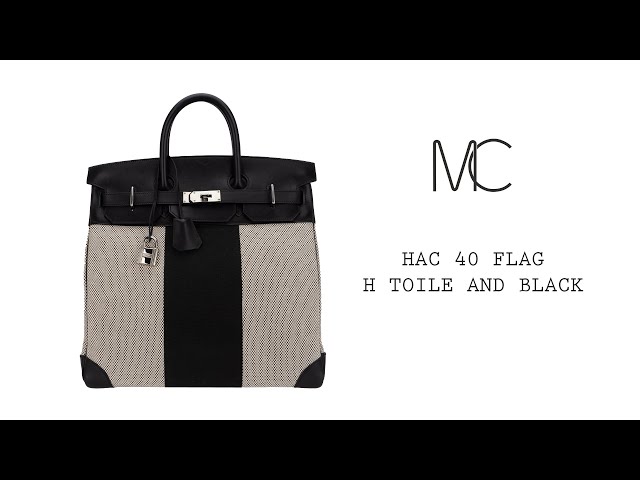 Hermes Haut a Courroies HAC 40 Flag Limited Edition Birkin Bag