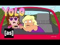 A Nice Relaxing Car Ride | YOLO: Crystal Fantasy | adult swim