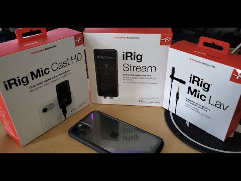 IK Multimedia iRig Podcasting Video Live Streaming Tech
