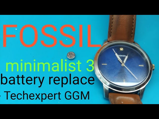 Fossil Minimalist FS5304 Review [4k] - YouTube