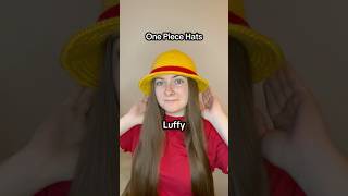 One Piece crochet hats!! #onepiece