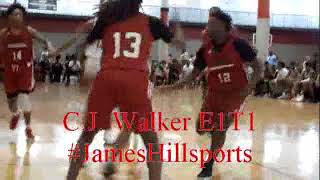 C.j. Walker E1T1 Basketball 2018