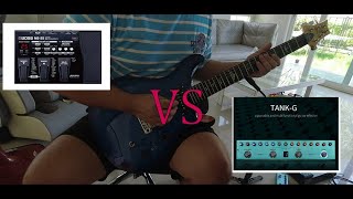 TANK -G VS Boss Me -25 ( Clean+Delay , OD, Distortion)