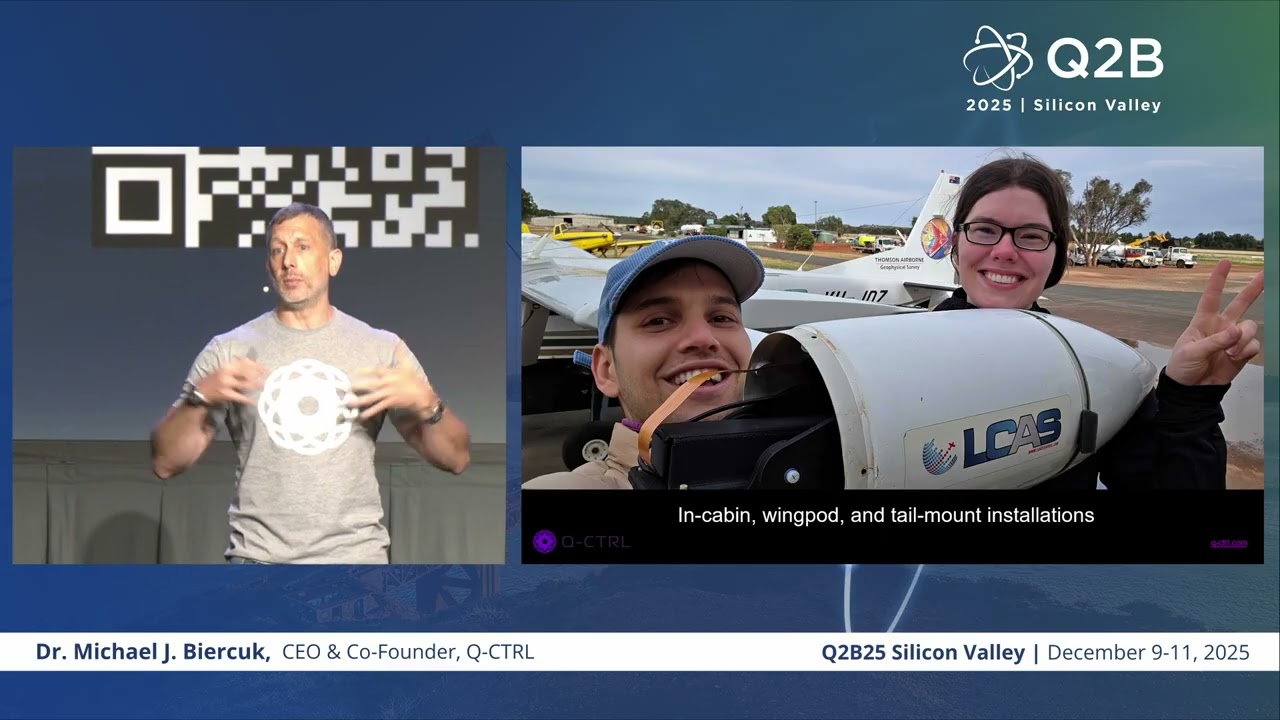 Q2B25 Silicon Valley | Dr. Michael J. Biercuk, CEO & Founder, Q-CTRL